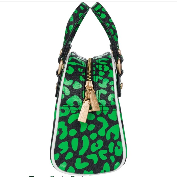 Von Dutch Cheetah Print Crossbody Satchel NWT - Picture 6 of 7